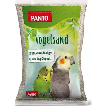 Krmivo pro ptáka Písek pro papoušky a exotické ptáky Panto s mušlemi a anýzem 2,5 kg Orig