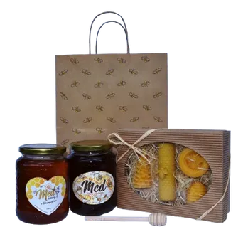 Žertovný předmět Dárková taška s včelími produkty