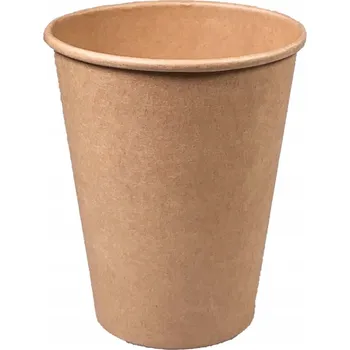 Jednorázové nádobí Kelímek jednorázový Eko Party 180 ml papírový hnědý 50 kusů