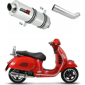 Výfuk pro motocykl Vespa GTS 125 2007 - 2012 výfuk tlumič OV DOMINATOR