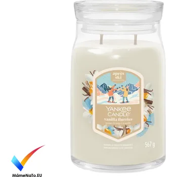 Svíčka Yankee Candle VANILLA FLURRIES (Signature, 567g)