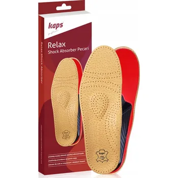 Vložka do bot Profilované kožené vložky do bot Kaps Relax Shock Absorber Pecari