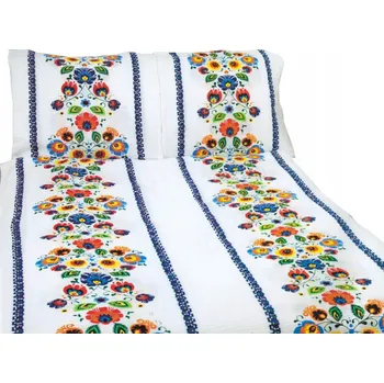 Povlečení Krepové povlečení 100% bavlna 160x200 FOLKLOR