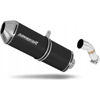 Výfuk pro motocykl Výfuk YBR 250 tlumič OVR BLACK DOMINATOR