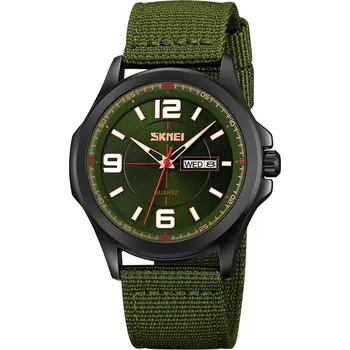 Hodinky Sportovní hodinky SKMEI luminous, datumovka, vypouklé sklíčko, textilní řemínek