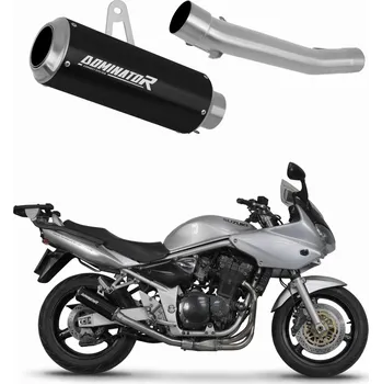 Výfuk pro motocykl GSF BANDIT 1200 2001 - 2005 výfuk tlumič GP BLACK DOMINATOR