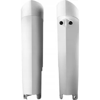 Chrániče předních tlumičů Polisport bílé (sada) pro Gas Gas / Honda