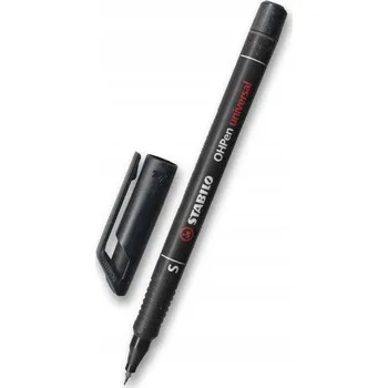 Permanentní popisovač černý Stabilo 1 ks