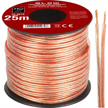 elektrický kabel Reproduktorový Kabel BLOW HQ 2x0,35mm, 25m