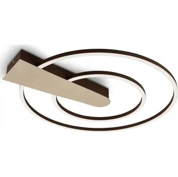 Stropní bodové svítidlo kulatý Briloner bílé, černé