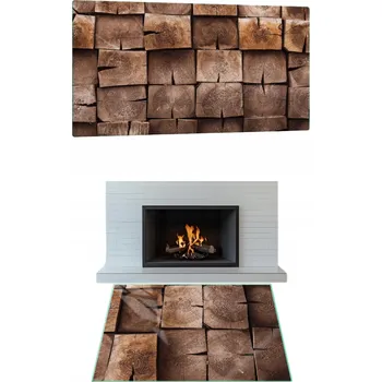 Obraz SKLO DO KRBU, KAMEN TVRZENÉ SKLO ZÁKLADNÍ ROZMĚR 52x35 cm s GRAFIKOU BALE