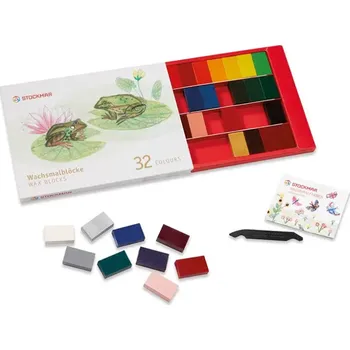 Voskové bločky, sada 32ks