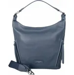 Střední/velká kabelka na rameno David Jones CM7422 modro-šedá