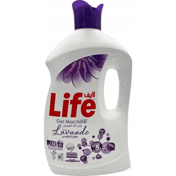 Přípravek na praní Life cloths prací gel 3L parfém Levandule