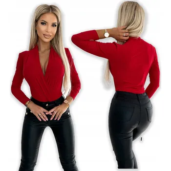 Body Numoco body s dlouhým rukávem polyester 375-6-M, velikost M