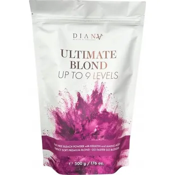 Rozjasňovač Diana Beauty Ultimate Blond Pink Lightener Růžový rozjasňovač pro 9 tónů 500