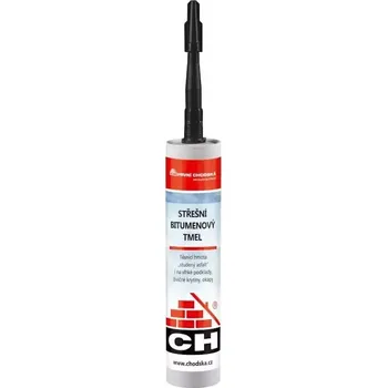 Tmel Střešní bitumenový tmel PRVNÍ CHODSKÁ 280ml černý