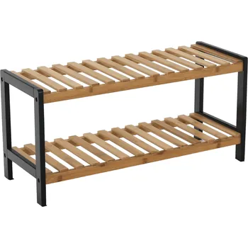 Botník Tempo Kondela Botník, přírodní/černá, KONTRE