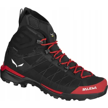 Dámská treková obuv Buty trekkingowe męskie Salewa Ortles Light Mid PTX flame/black, velikost 41 (7.5 UK)