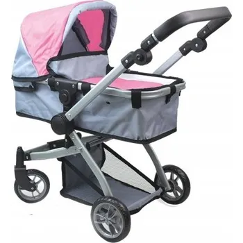 Kočárek pro panenku Kočárek kovový 2v1