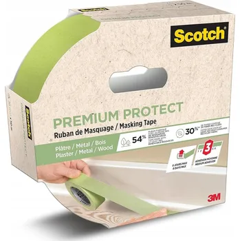 Lepicí páska 3M 2055 Scotch Premium Protect papírová maskovací páska 24mm x 50m (70% PEFC)