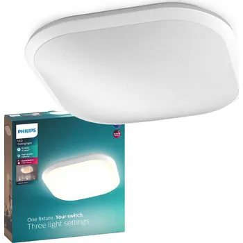 Kulatý Stropní Svítidlo Philips 29,8 x 29,8 cm bílé