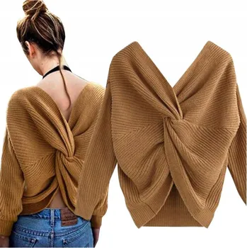 Dámský svetr SNM pončo P202 k pasu, univerzální velikost