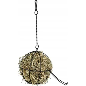 krmítko na seno Trixie Kovové krmítko pro hlodavce Kulička 12cm 6105