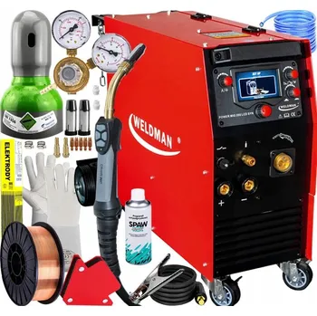 Svářečka Svářečka MIG/MAG, MMA, TIG Weldman 10-250 A 230 V (Poloautomat)