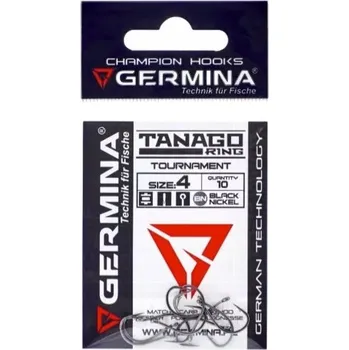 Rybářský háček Germina Tanago Ring BN Háčky na dno a plovoucí 10 ks