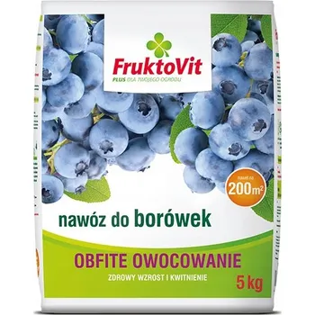 Hnojivo Vícesložkové hnojivo Fruktovit granulát 5 kg 5 l