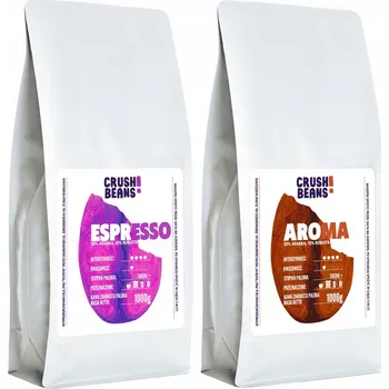 Káva zrnková 2kg ESPRESSO+AROMA Crush Beans MIX