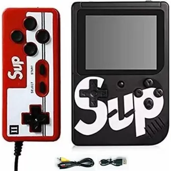 Herní konzole PŘENOSNÁ MINI HERNÍ KONZOLE RETRO GAMEBOY PEGASUS S 400 HRY (MARIO, CONTRA A DALŠÍ)