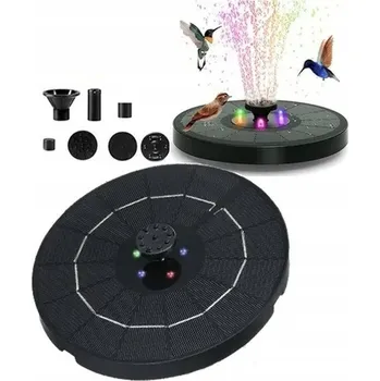 Stojací lampa Fontána lampa do jezírka 5 LED