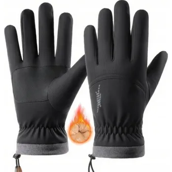 Rukavice ZIMNÍ TEPLÉ A VĚTRODOLNÉ RUKAVICE S DOTYKOVOU OBRAZOVKOU TEPLÉ LYŽAŘSKÉ RUKAVICE NA MOTOCYKEL