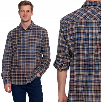 Moraj pánská košile casual OKM5000-003 dlouhý rukáv regular střih bavlna velikost XXL