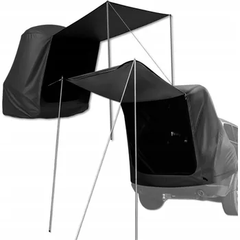 Stan Stan pro Auto na Střechu Voděodolný pro 2 Osoby Černý Turistický