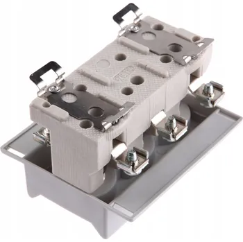 Elektrická zásuvka ETI POJISTKOVÉ ZÁSUVKA NA LIŠTU 3P 16A D01 400V