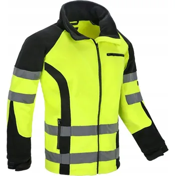 Pánská mikina Pracovní fleecová Mikina Fleecová s vysokou viditelností 300G SNIPER, velikost M