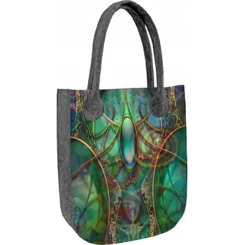 Kabelka BERTONI City - Smaragd