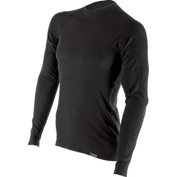 NANOSPOL triko pánské dlouhý rukáv COOL NANO PTD BLACK - 3XL