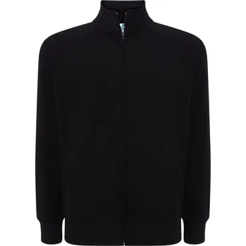 Pánská mikina Pánská mikina tepláková JHK Černá na zip vel. S