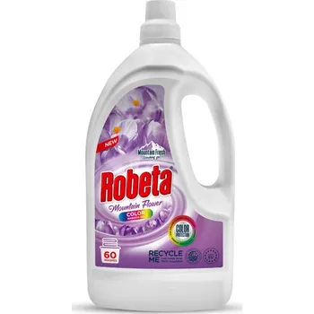 Prací gel Robeta Mountain Flower prací gel na barevné prádlo 3 l, 60 dávek