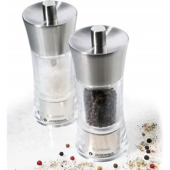 Kuchyňský mlýnek Ruční mlýnek Zassenhaus plast 20 g, sada 2 ks