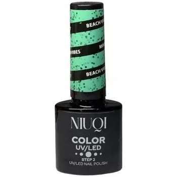 Lak na nehty UV/LED LAK NIUQI BEACH VIBES MINT 7