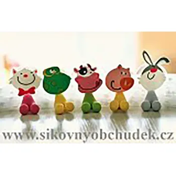 Zubní kartáček Držák na zubní kartáček pro děti kravička