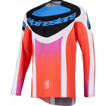 Moto bunda Mikina Alpinestars Techstar Knif šedá/oranžová/černá XXL
