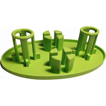 Organizace kuchyně ODKAPÁVAČ STOJAN ZELENÝ NA 2 LÁHVE PLASTOVÉ PRO SATURÁTOR SODASTREAM BRITA