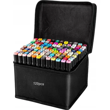 Sada oboustranných fixů markery 120 ks