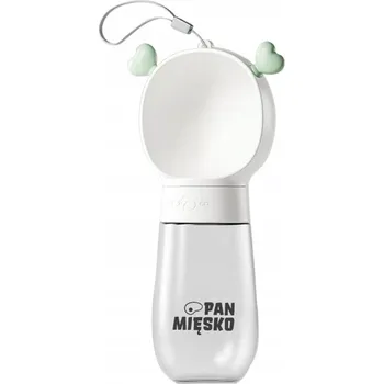 Miska pro psa Skládací (cestovní) plastová miska Pan Mięsko šedá 0,35 l